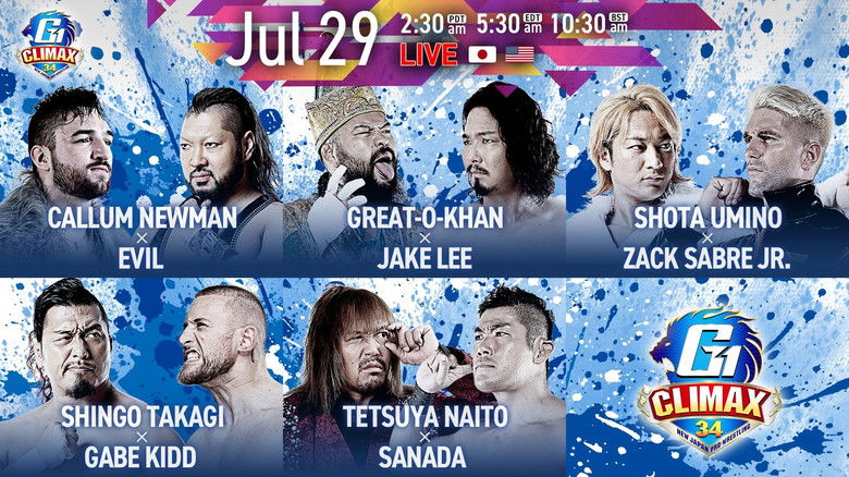 кадр из фильма NJPW G1 Climax 34: Day 7