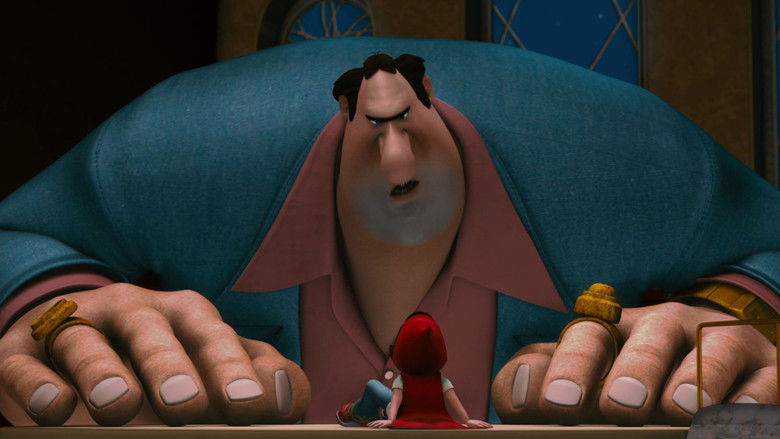 кадр из фильма Красная Шапка против зла