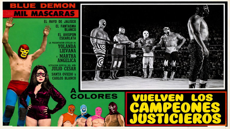 кадр из фильма Vuelven Los Campeones Justicieros