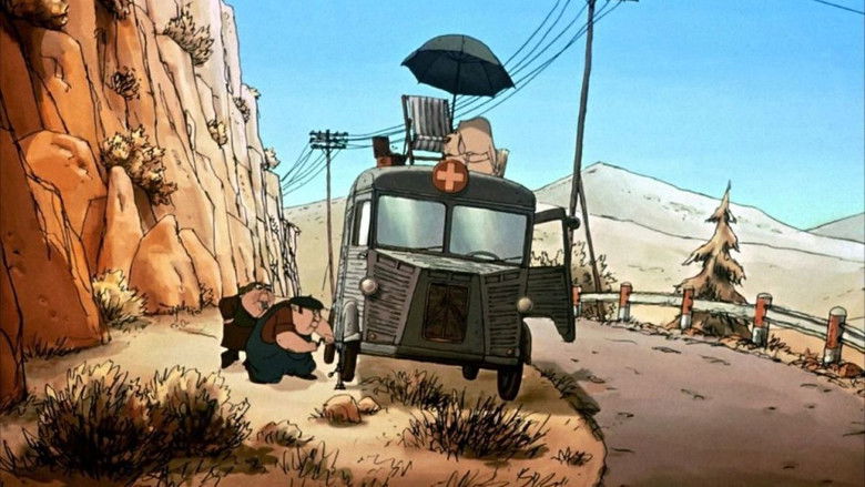 кадр из фильма Трио из Бельвилля