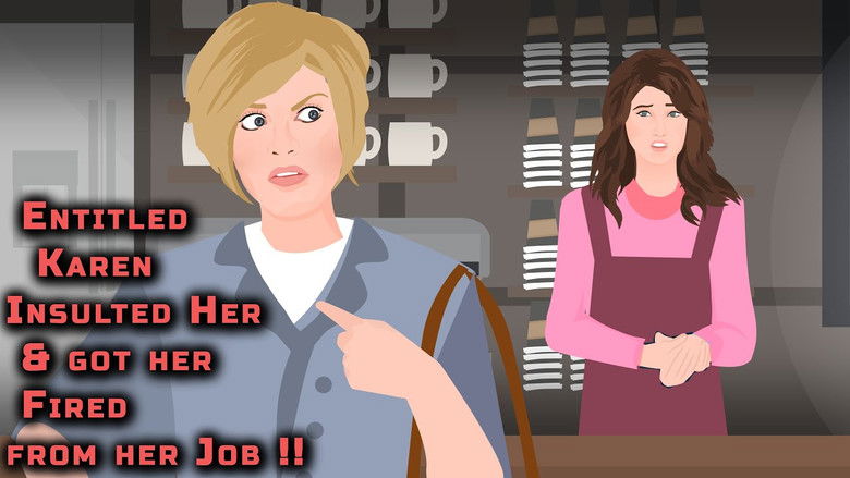 кадр из фильма Entitled Karen Insulted Her and got her Fired from her Job !!