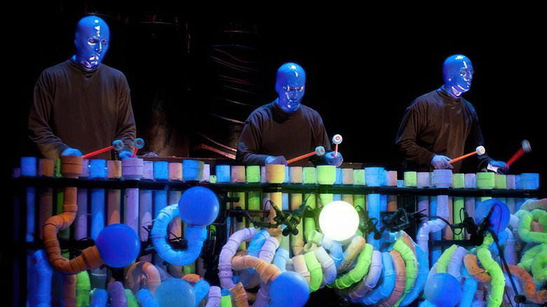 кадр из фильма Blue Man Group: The Complex Rock Tour Live