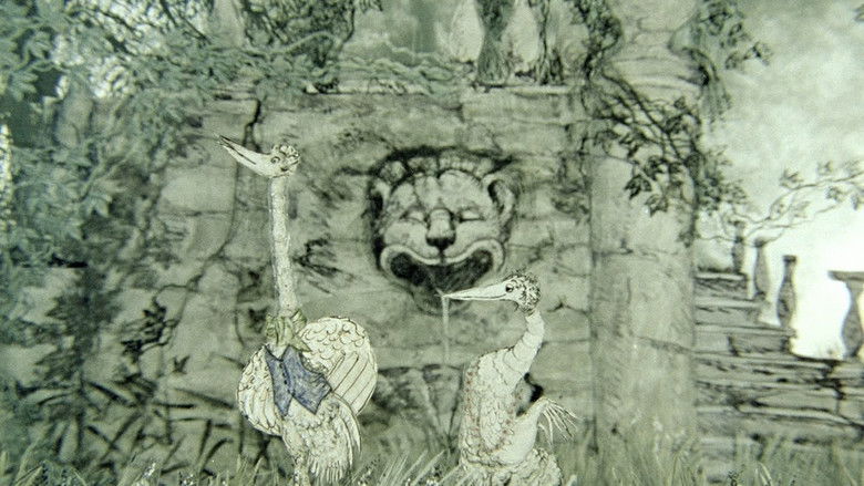 кадр из фильма Цапля и журавль