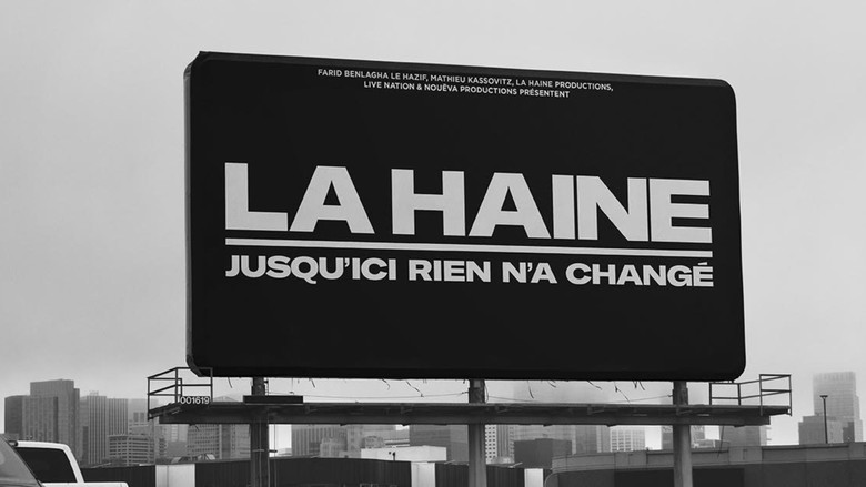 кадр из фильма La haine – Jusqu’ici rien n’a changé