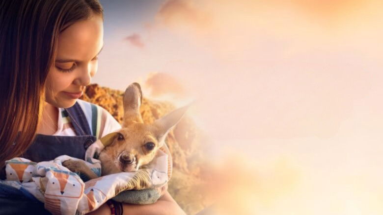 кадр из фильма Лия и кенгуру