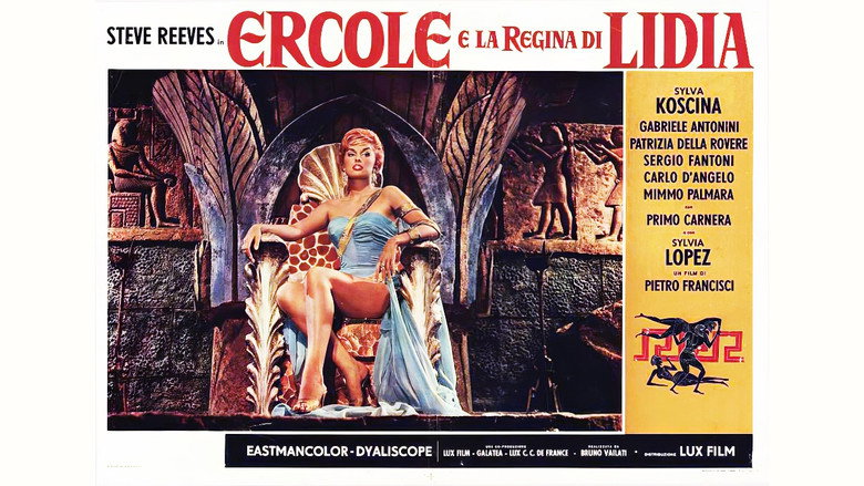 кадр из фильма Подвиги Геракла: Геракл и царица Лидии