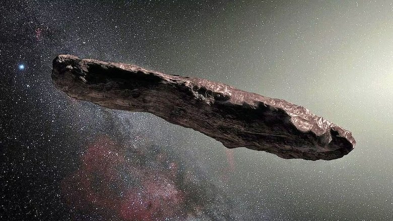 кадр из фильма Oumuamua, l'inconnu venu de l'espace