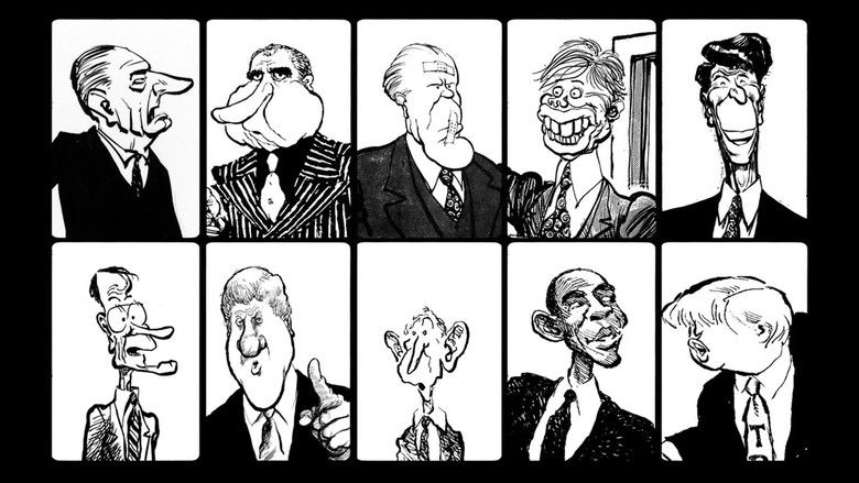 кадр из фильма A Savage Art: The Life & Cartoons of Pat Oliphant