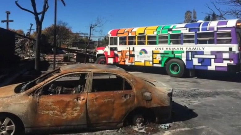 кадр из фильма Fire and Flood