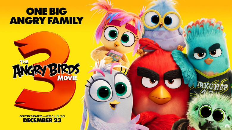 кадр из фильма Angry Birds 3 в кино