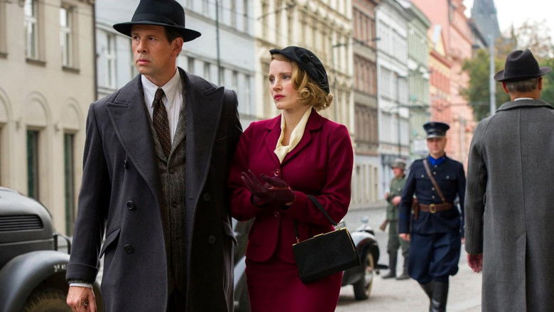 кадр из фильма Жена смотрителя зоопарка