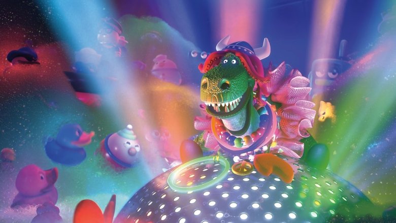 кадр из фильма История Игрушек: Веселозавр Рекс