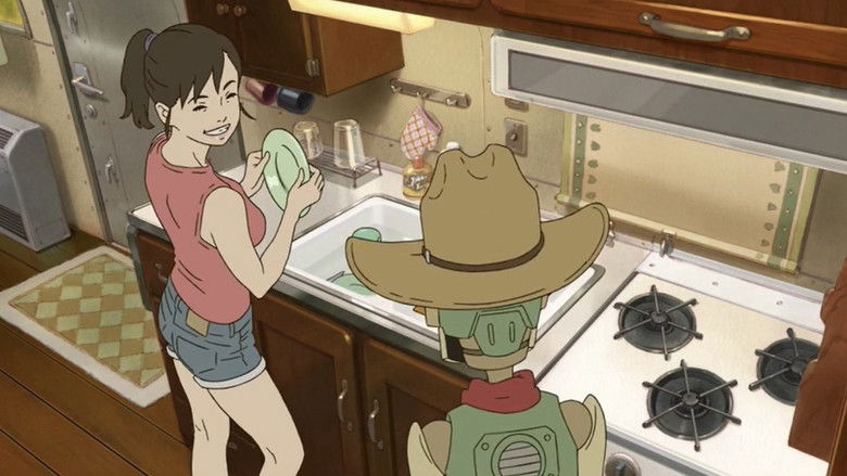 кадр из фильма 旅のロボから