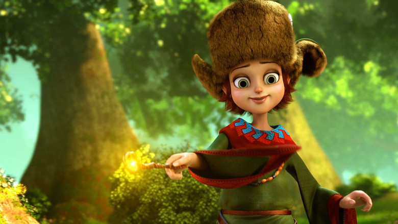 кадр из фильма Золушка и заколдованный принц