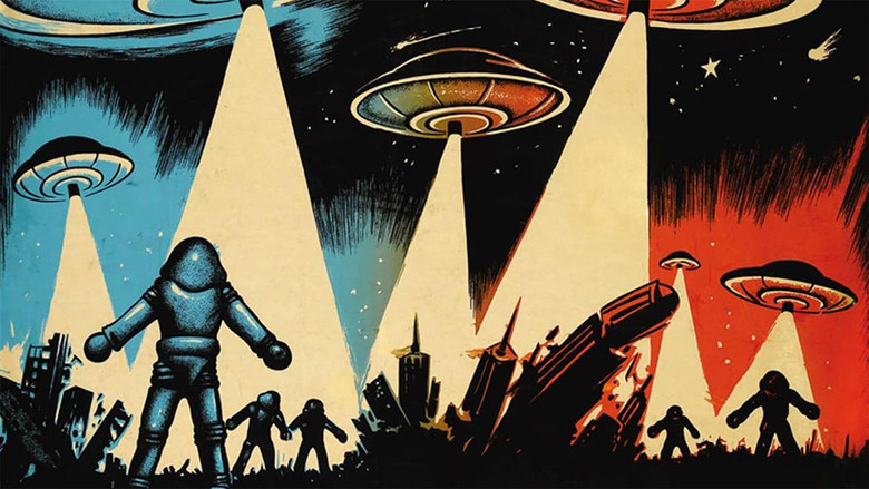кадр из фильма Земля против летающих тарелок