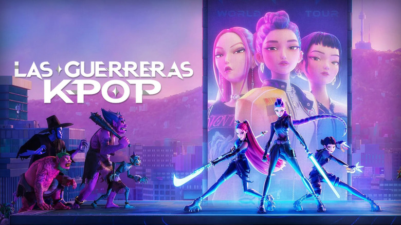 кадр из фильма Кейпоп-охотницы на демонов