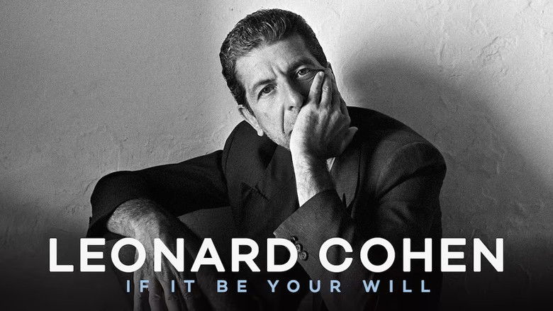 кадр из фильма Leonard Cohen: If It Be Your Will