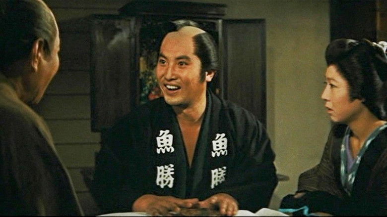 кадр из фильма 江戸っ子繁昌記