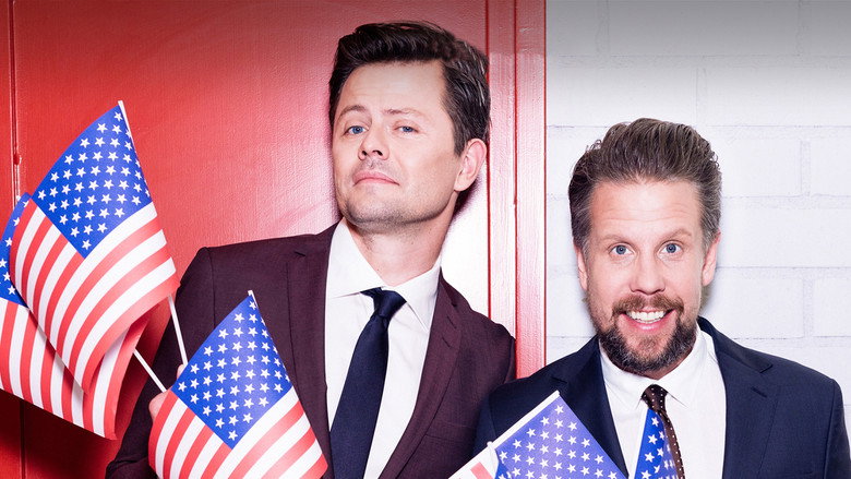 кадр из фильма I Trumpland med Filip & Fredrik