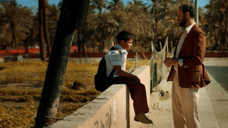 кадр из фильма خمسة أولاد وعجل