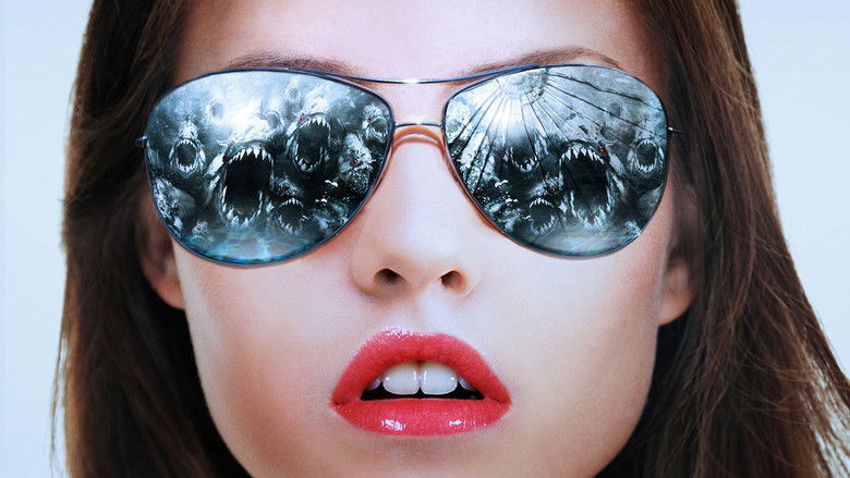 кадр из фильма Пираньи 3DD