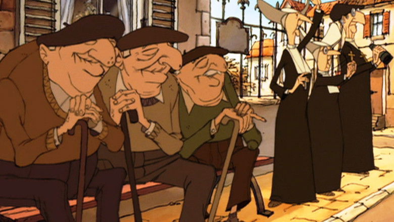 кадр из фильма Трио из Бельвилля