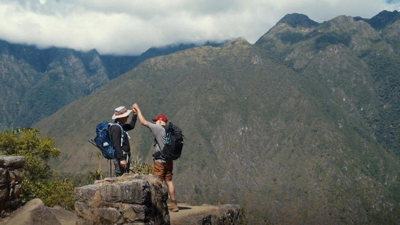 кадр из фильма Bob and David Climb Machu Picchu