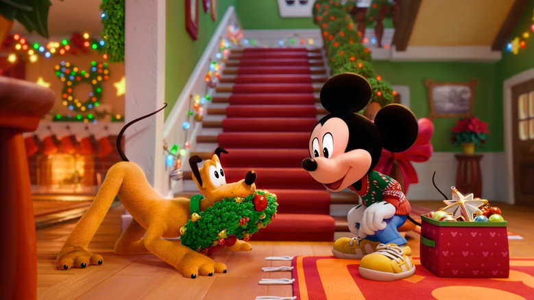 кадр из фильма Mickey's Home Alone