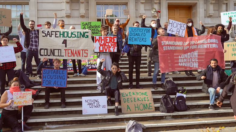 кадр из фильма Sold City - Teil 2:  „Enteignung statt Miete für die Rendite“