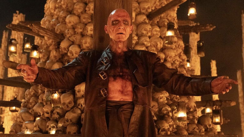 кадр из фильма 28 лет спустя: Храм костей