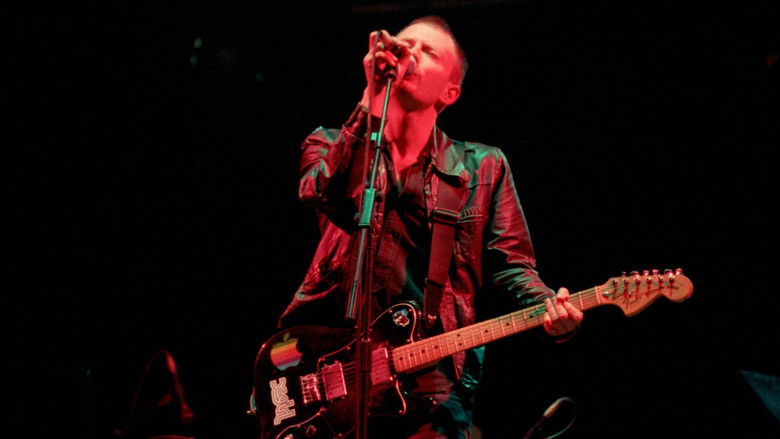 кадр из фильма Radiohead: Glastonbury 1997