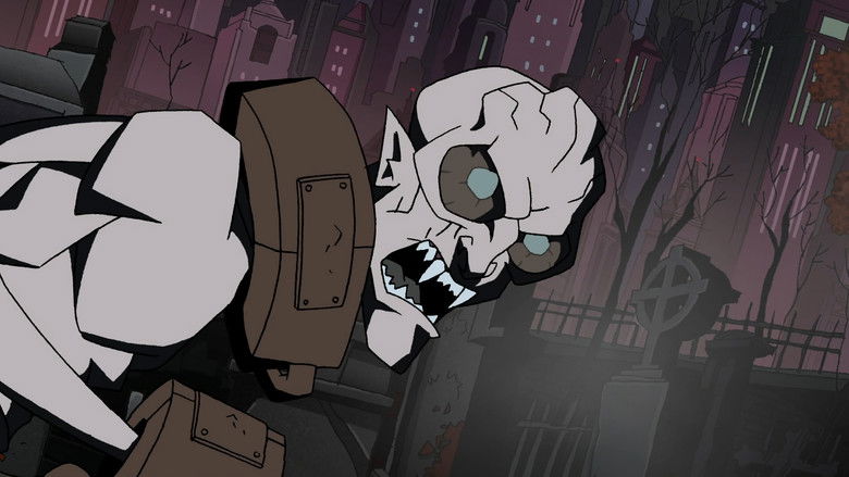 кадр из фильма Бэтмен против Дракулы