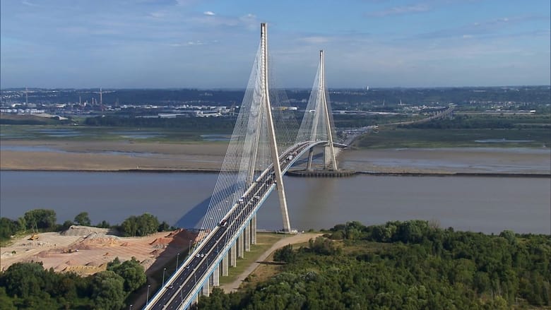 кадр из фильма Le Pont de Normandie, un chantier hors norme