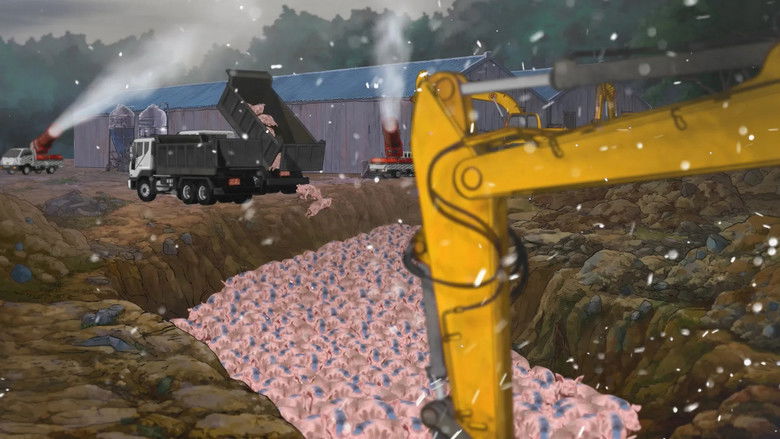 кадр из фильма 구제역에서 살아 돌아온 돼지