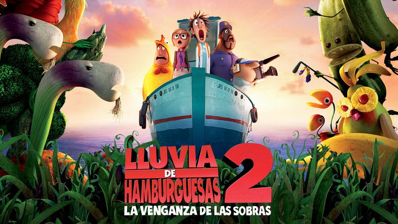 кадр из фильма Облачно, возможны осадки в виде фрикаделек 2: Месть ГМО