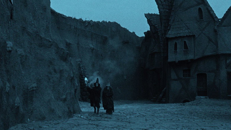 кадр из фильма Голем, как он пришел в мир