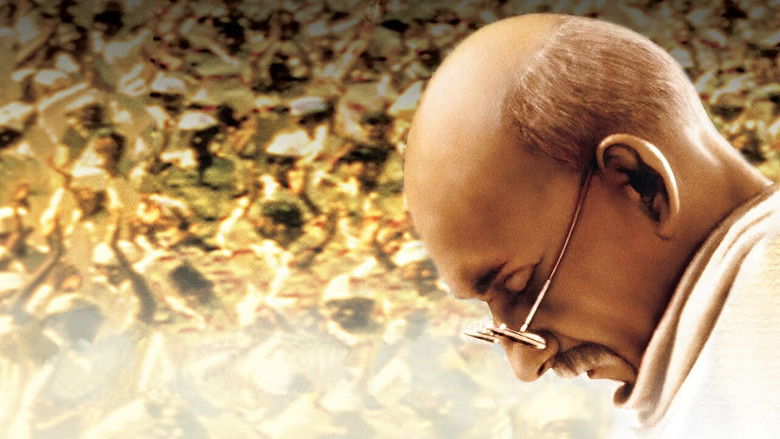 кадр из фильма Ганди