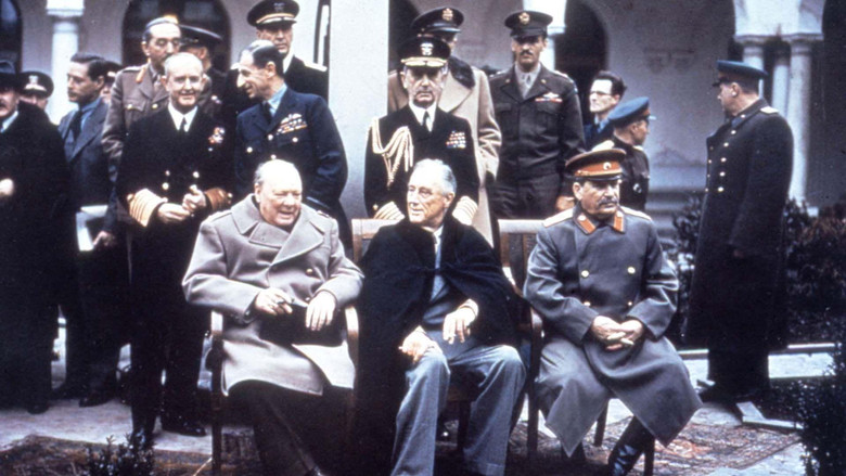 кадр из фильма Churchill, Roosevelt & Staline : la route vers Yalta