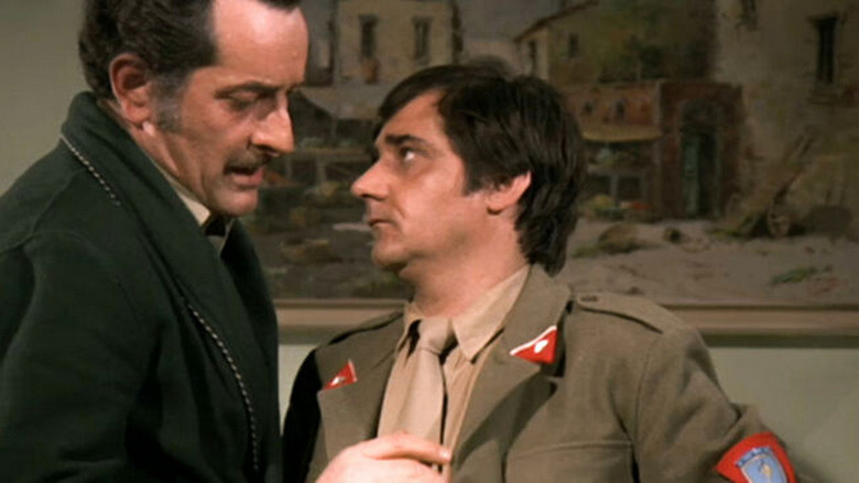 кадр из фильма Scusi, si potrebbe evitare il servizio militare?... No!