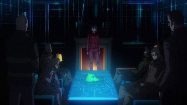 кадр из фильма 攻殻機動隊ARISE: Pyrophoric Cult