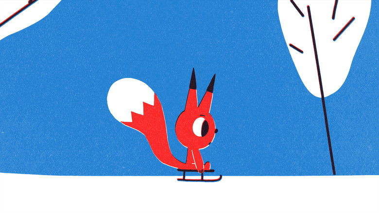 кадр из фильма Бельчонок и санки