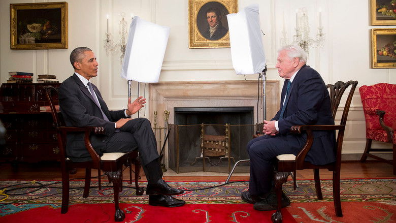 кадр из фильма David Attenborough Meets President Obama
