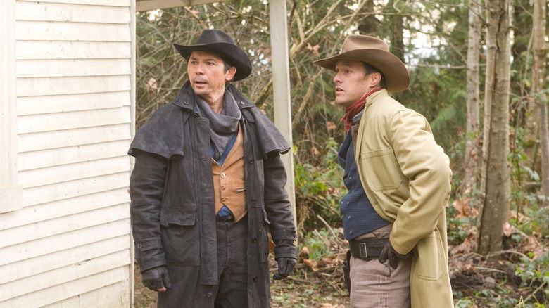 кадр из фильма Ангел и злодей