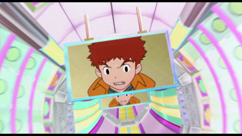 кадр из фильма Приключения Дигимонов: Дети играют в войну