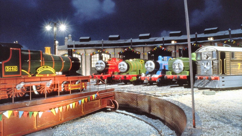 кадр из фильма Thomas de Stoomlocomotief: De spooktrein