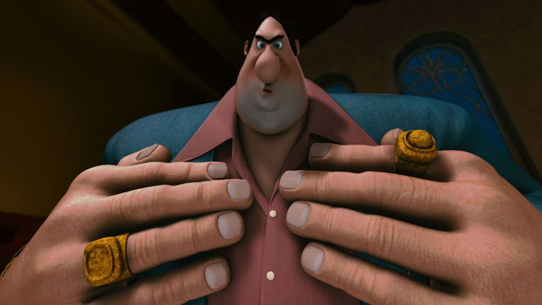 кадр из фильма Красная Шапка против зла