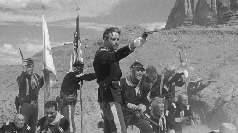 кадр из фильма Форт Апачи