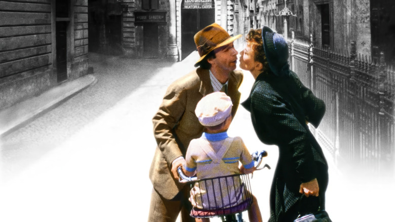 кадр из фильма Жизнь прекрасна