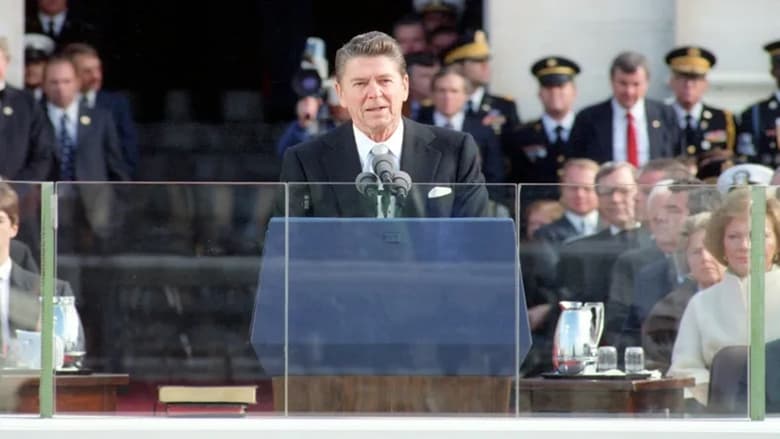 кадр из фильма The Inauguration of Ronald Reagan