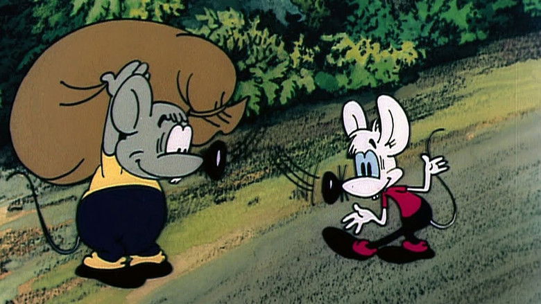 кадр из фильма Прогулка кота Леопольда